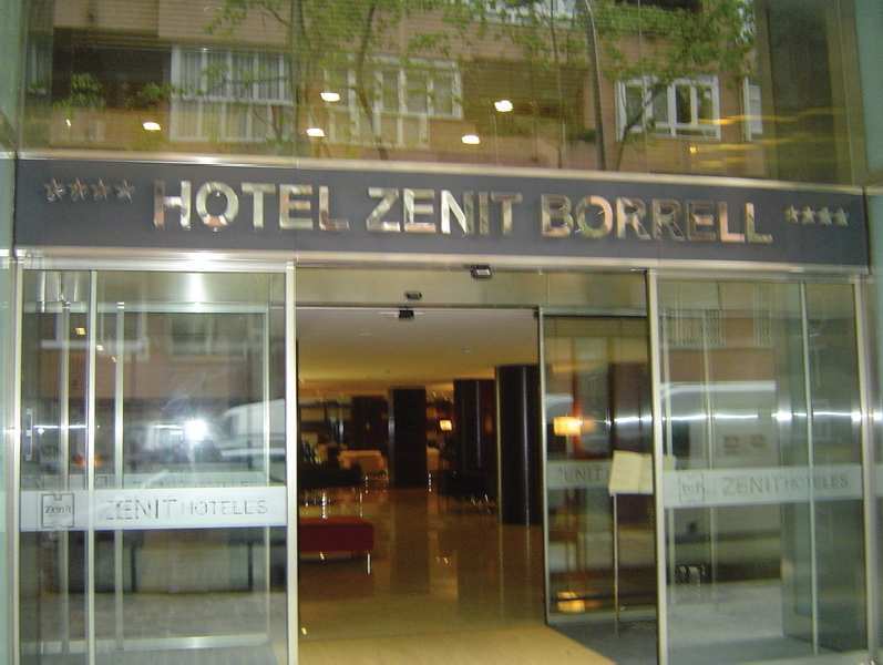 Zenit Borrell Hotel Barcelona Exterior foto